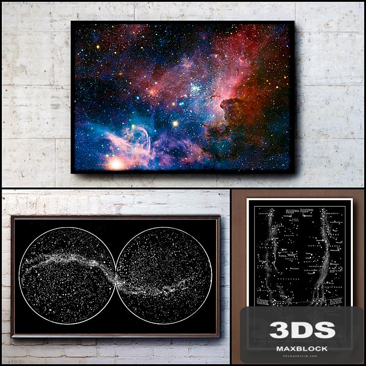 The picture in the frame. 102. Space Collection