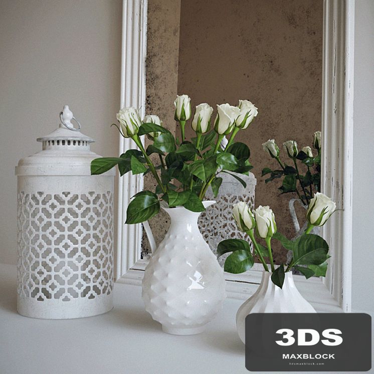 Decor with roses