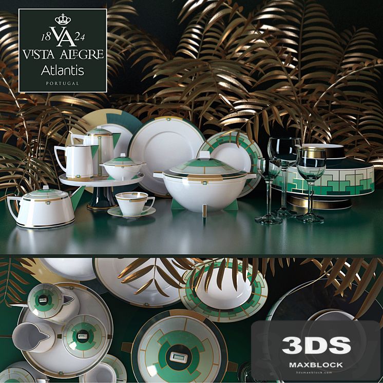 Cookware Set EMERALD factory Vista Alegre