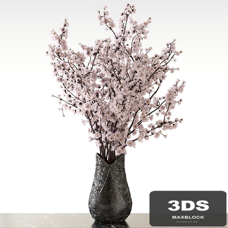 Sakura in a vase