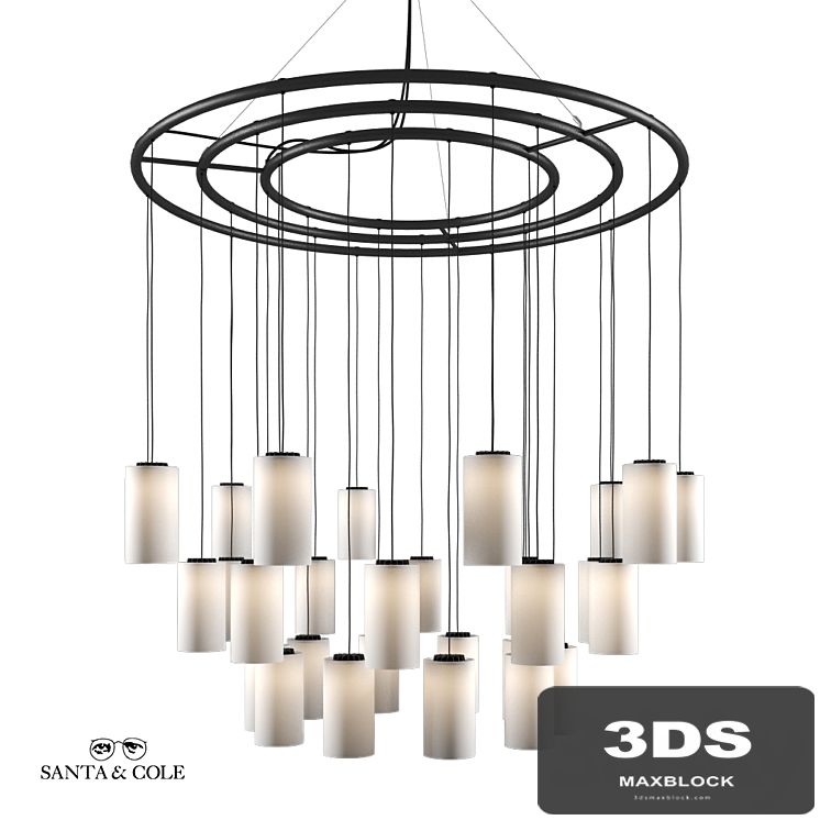 Santa&Cole Cirio Chandelier M