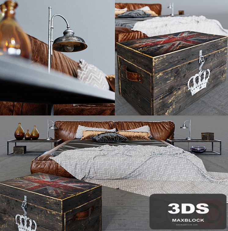 Bed Illini in loft