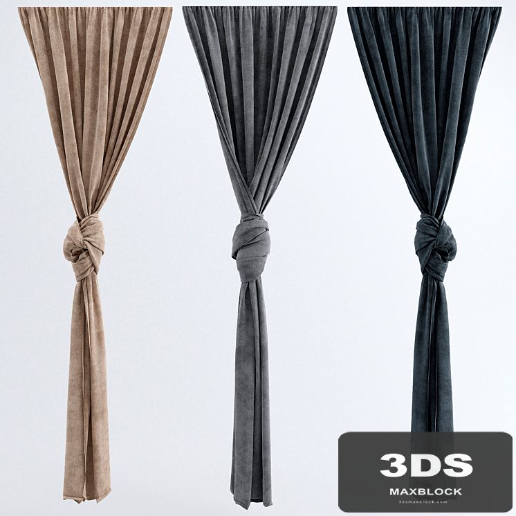 Curtains zavyazyannye knot