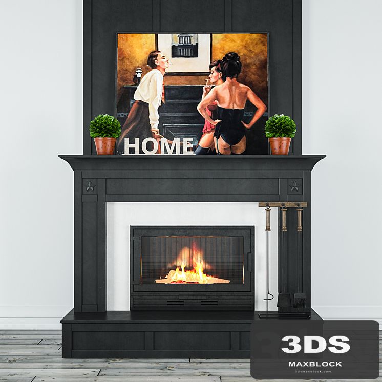 Fireplace classic