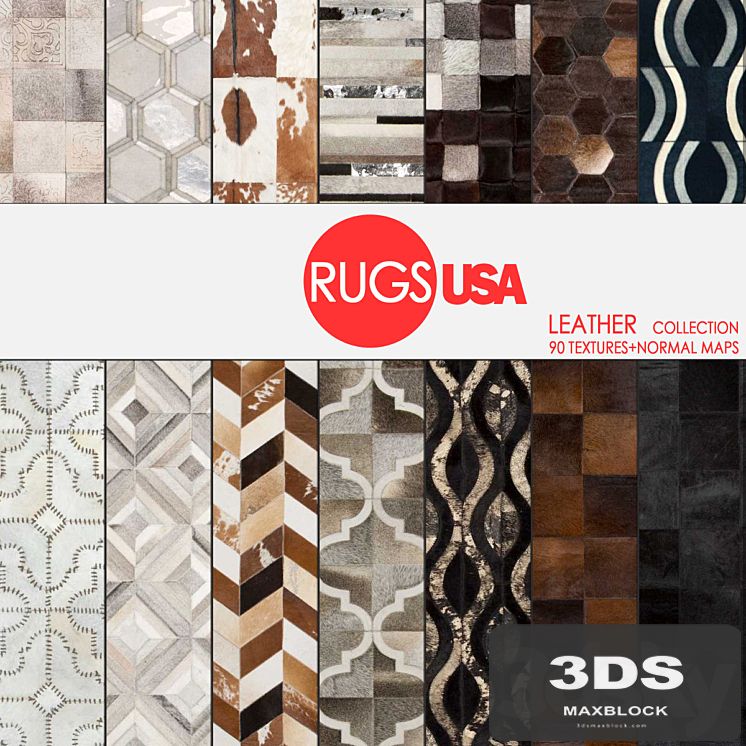 Rugs USA Leather collection