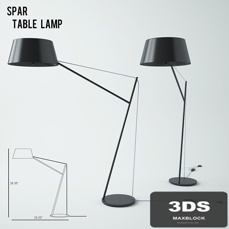 Spar Table Lamp