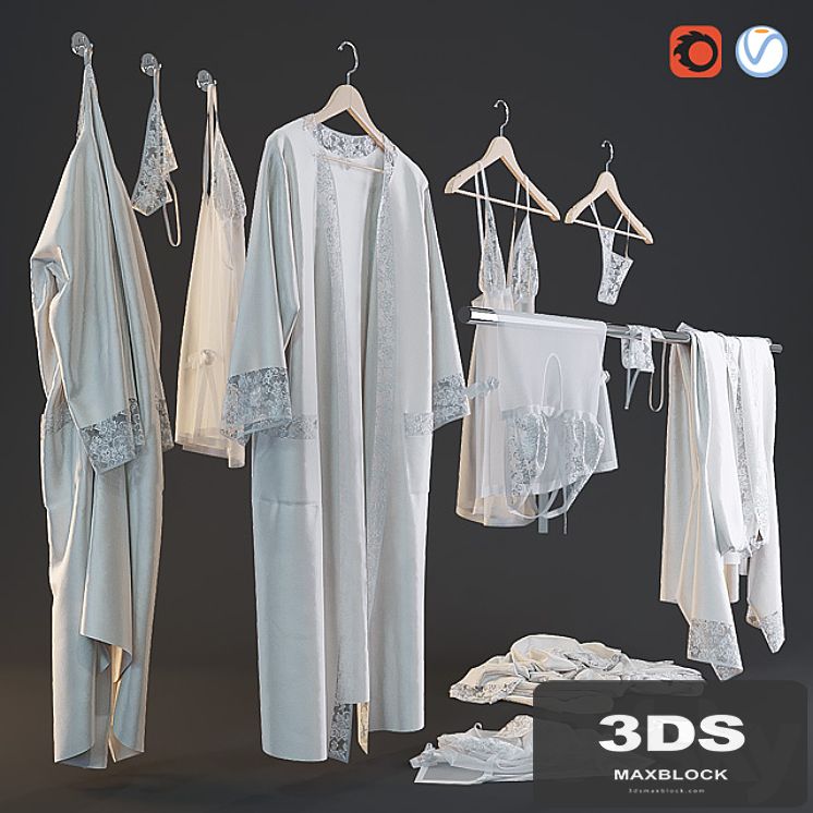 A set of women's clothing