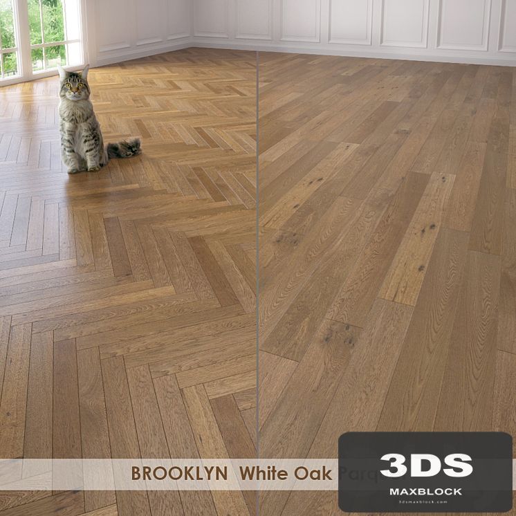 BROOKLYN White Oak Parquet