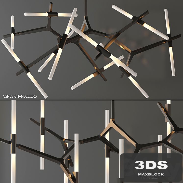 Agnes Chandelier - 20 Lights by Roll & Hill