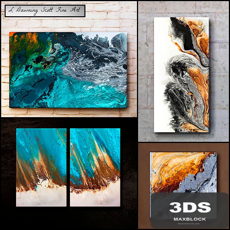 L Dawning Scott Fine Art - set 12