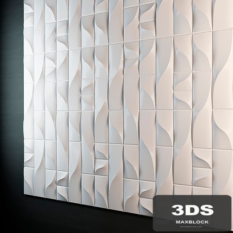 3d panel "stream"