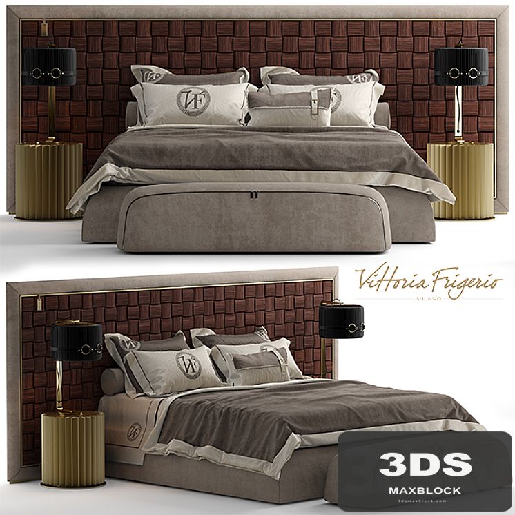 Bed vittoria frigerio DURINI