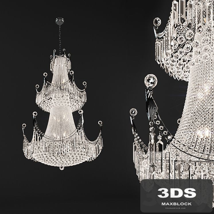 Corona Colection Chandelier 8949G36C
