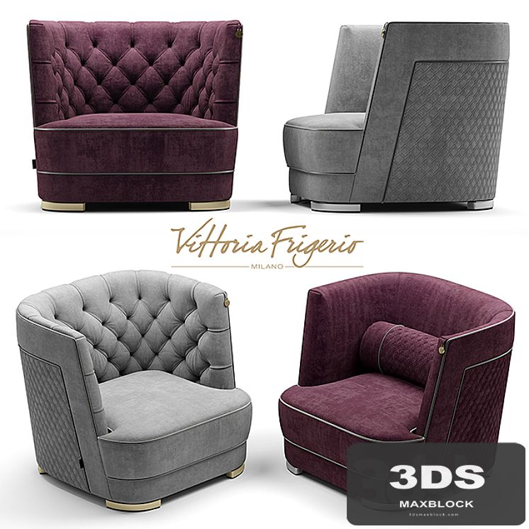 Armchair vittoria frigerio GREPPI