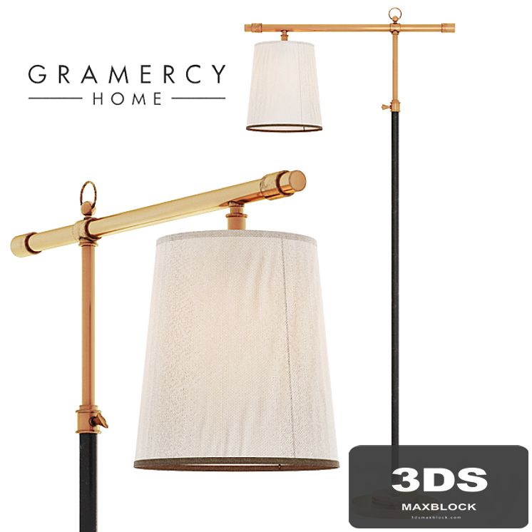 Gramercy steeve floor lamp