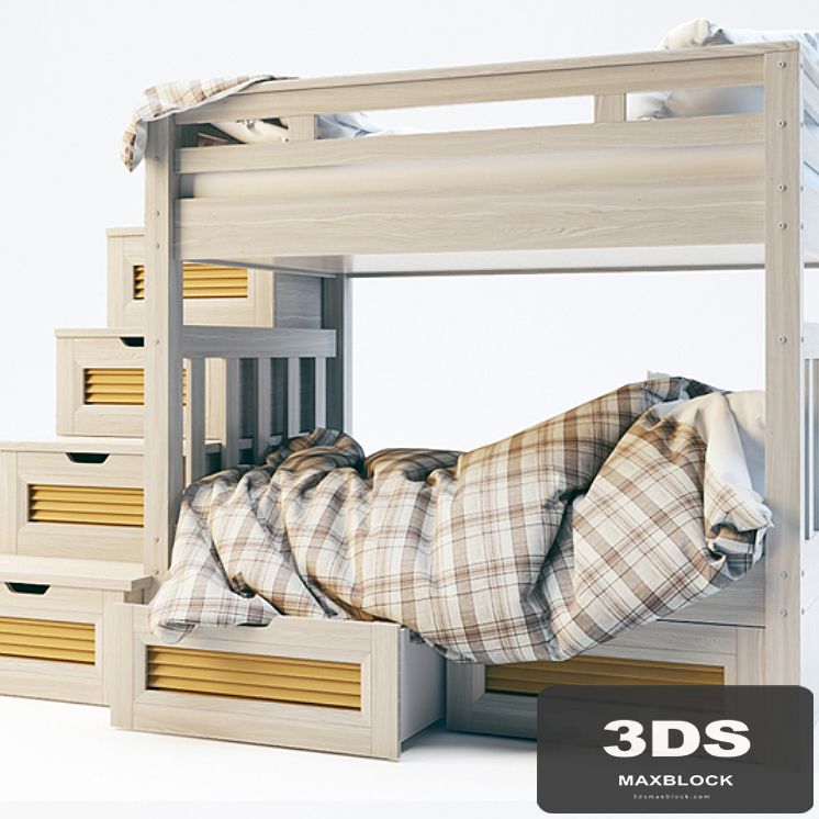 Childrens bunk bed