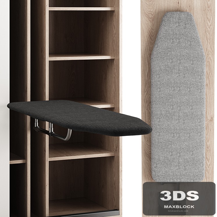 Built-in ironing board Rocket