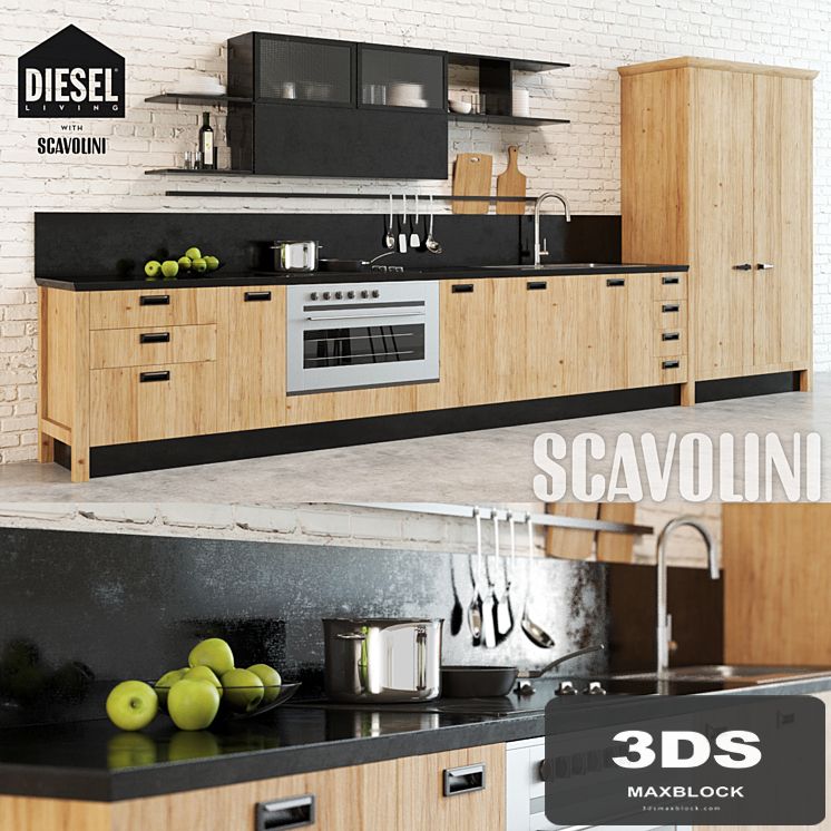Scavolini Diesel Social Kitchen 1