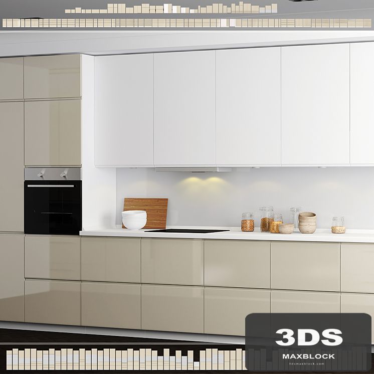 Kitchen IKEA Method / Vokstorp.