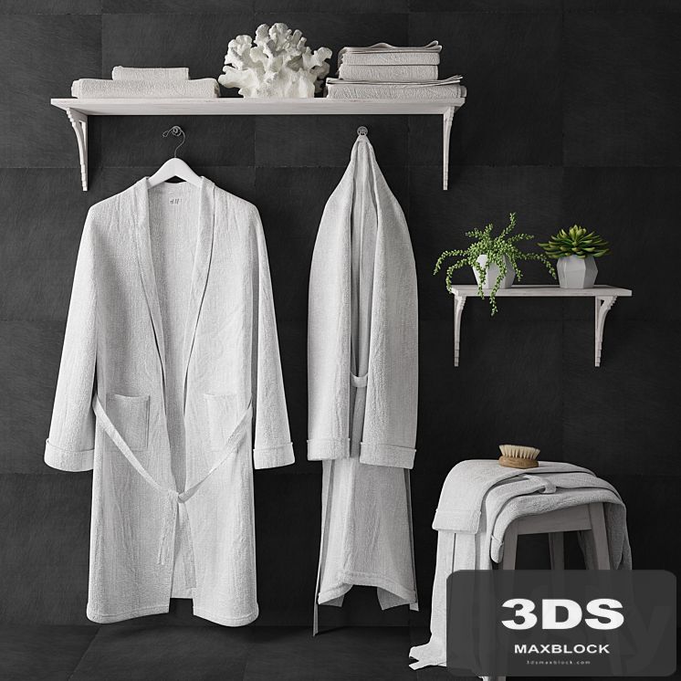 Bathrobe set