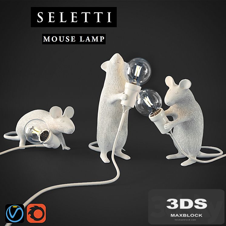 SELETTI Mouse Lamps