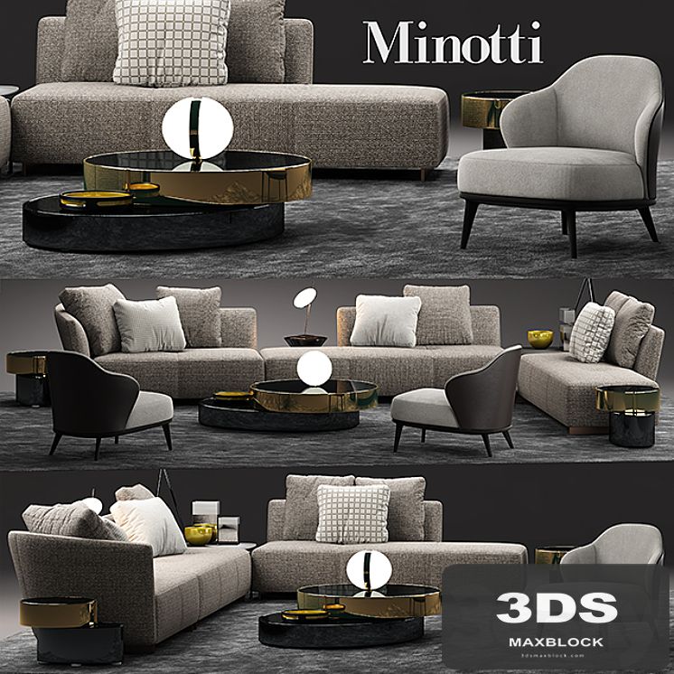 Sofa minotti lounge seymour