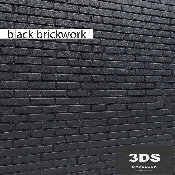 black brickwork, stonework, brick, loft, decorative, panel, wall