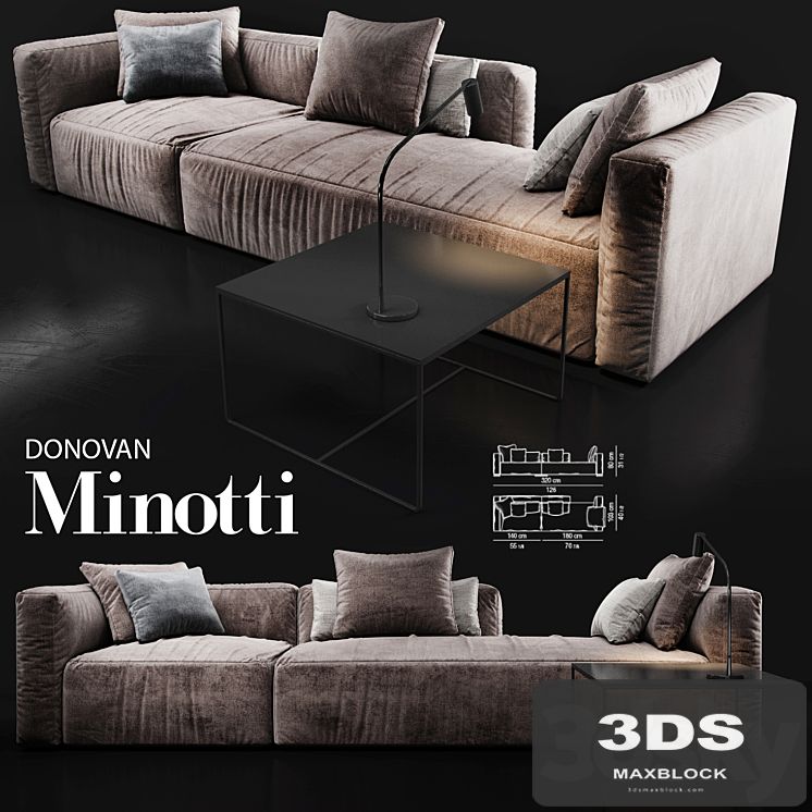 Sofa Minotti DONOVAN