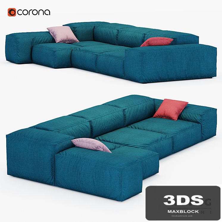 Sofa Extrasoft Living Divani