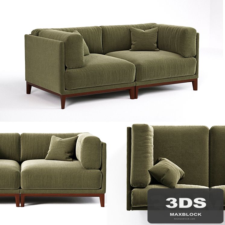 Corner sofa module CASE 940x940 (art.905)