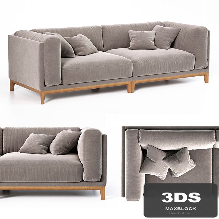 sofa module CASE 1240x940 (art.901 / 902)
