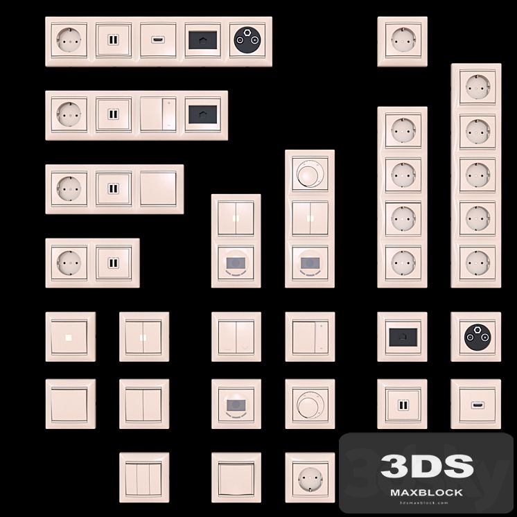 Legrand Valena set