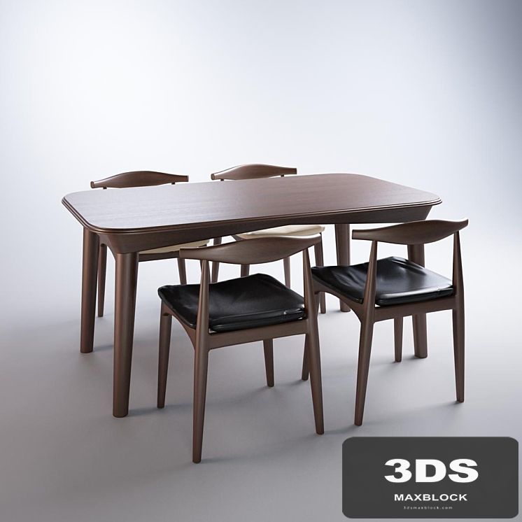 Desk and chair