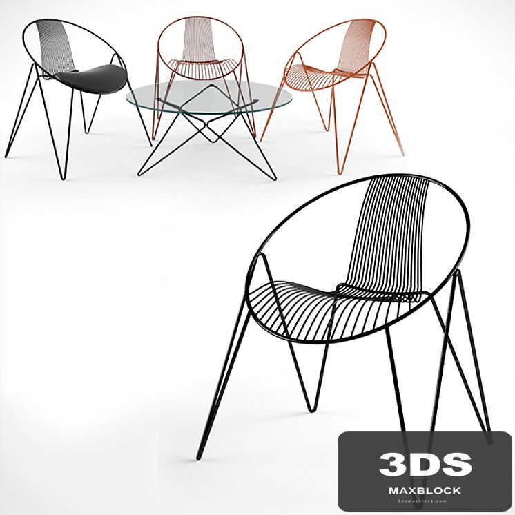 MADAME chair and table by roche bobois