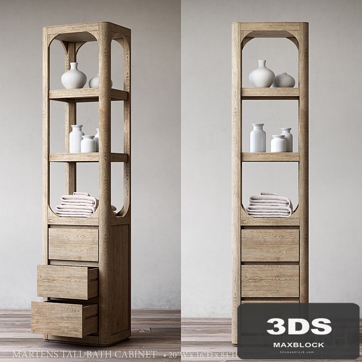 MARTENS TALL BATH CABINET