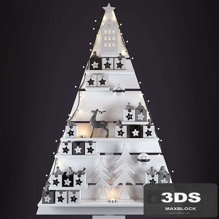Christmas wall tree