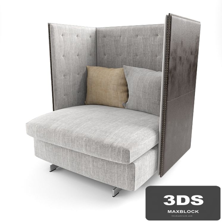 Poltrona Frau GRAN TORINO HB LARGE ARMCHAIR