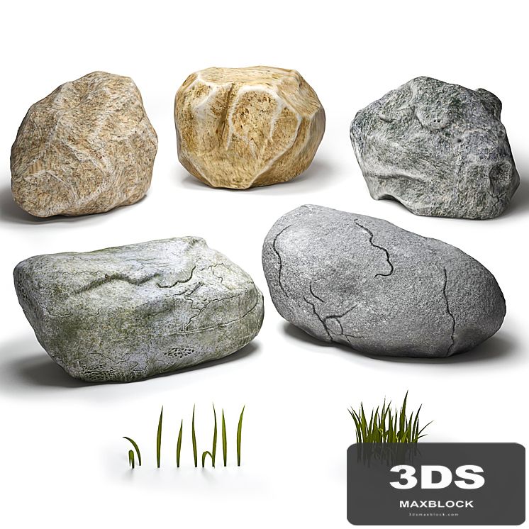 Stones & grass