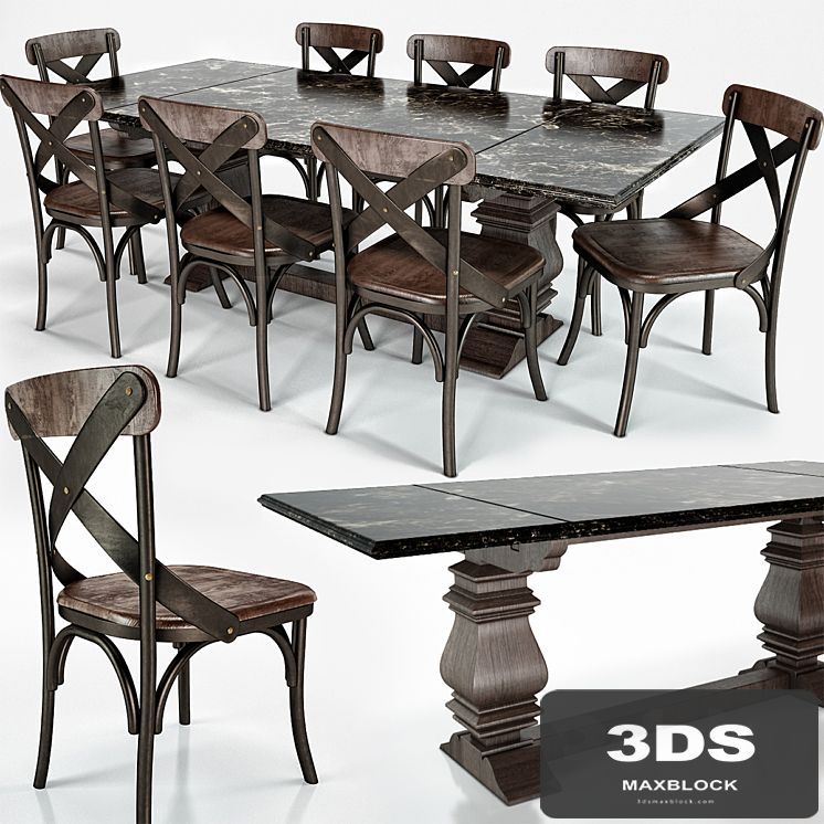 Table + chairs