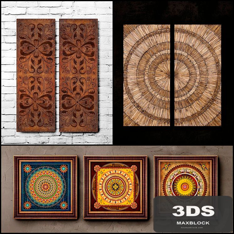 Wooden panels. Collection 35