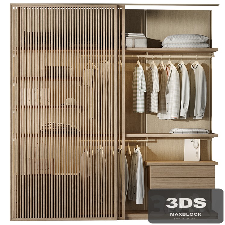 Wardrobe system system with sliding doors