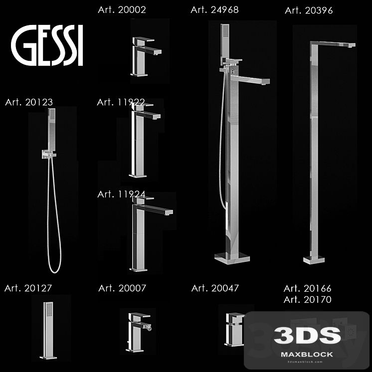 Mixers Gessi Rettangolo 2