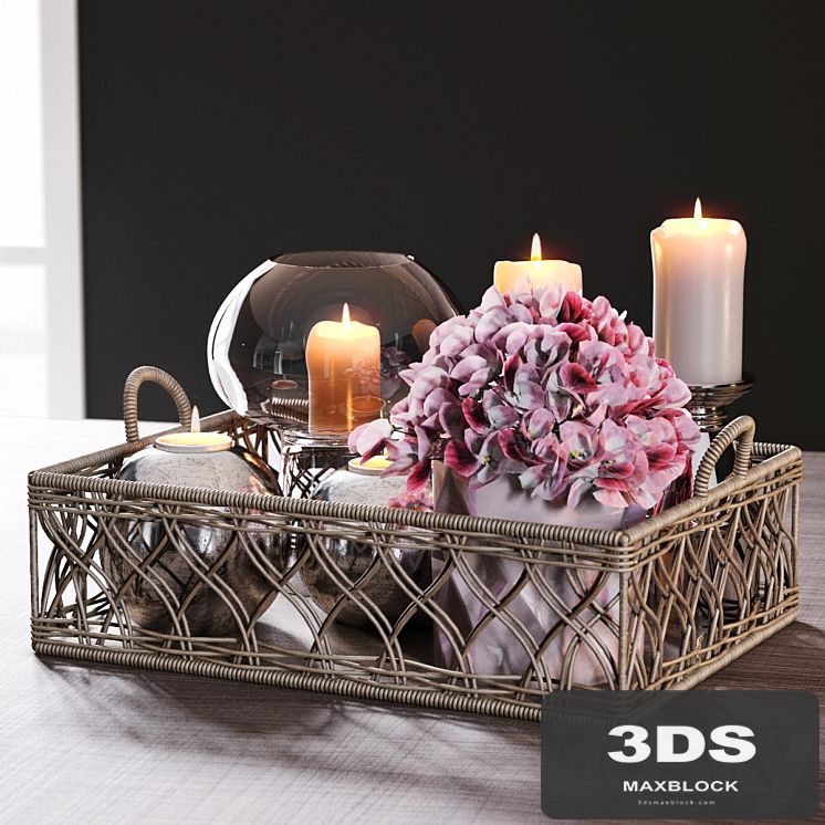 Wicker tray