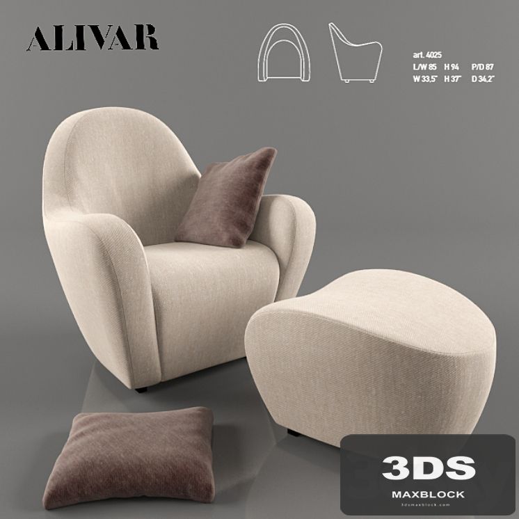 Alivar chair Fortuna