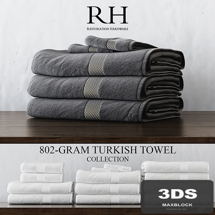 RH 802-GRAM TURKISH TOWEL COLLECTION