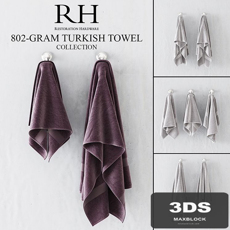 RH 802-GRAM TURKISH TOWEL COLLECTION