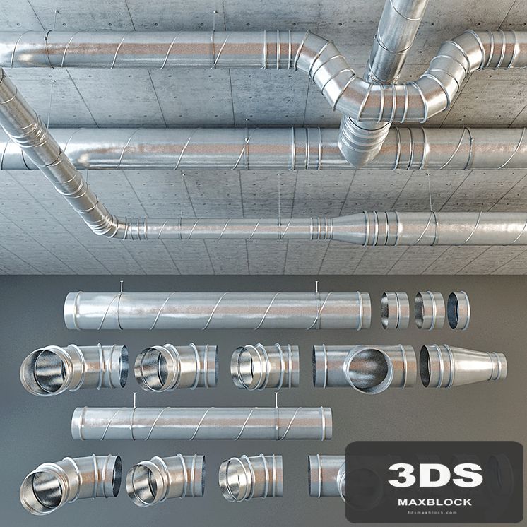 Set ventilation pipes