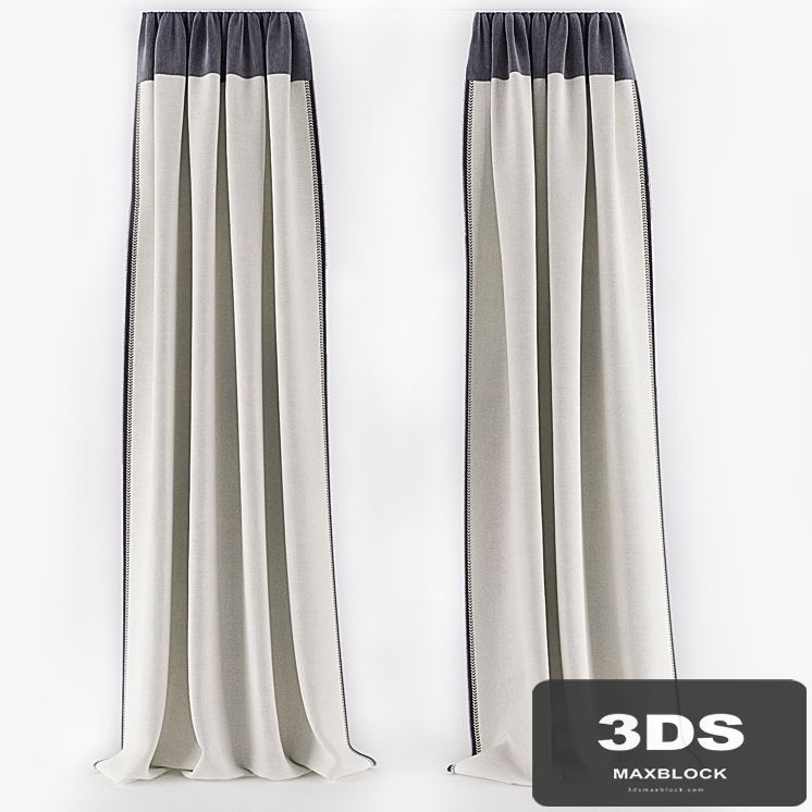 CURTAIN WITH ZIPPER