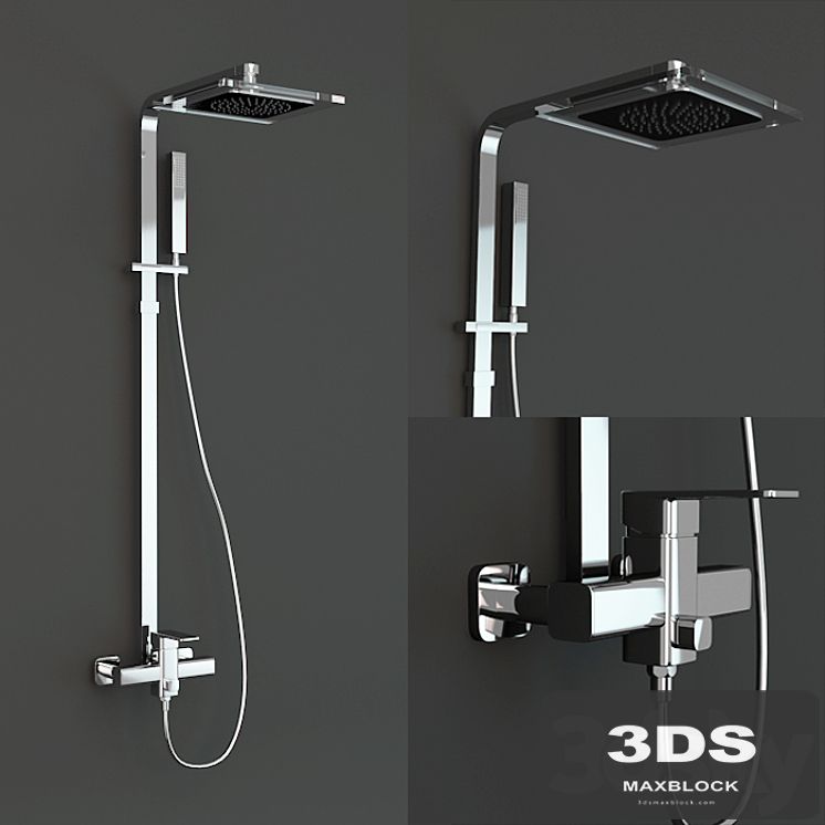 damixa slate shower set