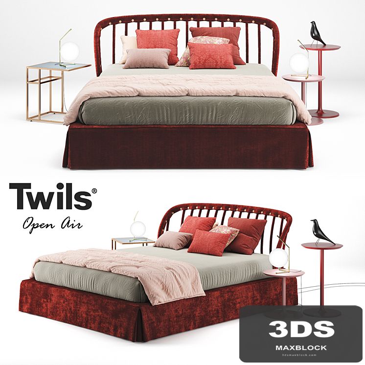 Bedroom set Twils Open Air con gonna